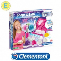 [STEM] Clementoni Science and Play Soaps and Bath Bombs Science Kits Educational Toys