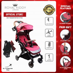 Royal Kiddy London Air Transporter Xtra Red (Light Weight Stroller)