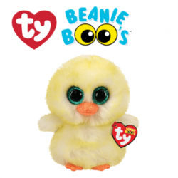 Ty Plush Toys (Malaysia Official) Beanie Boos Regular Lemon Drop the Chick Soft Toys