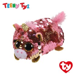 Ty Plush Toys (Malaysia Official) Sequins Teeny Tys Sunset the Unicorn Soft Toys
