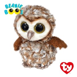 Ty Plush Toys (Malaysia Official) Beanie Boos Regular and Medium Percy the Barn Owl Soft Toys