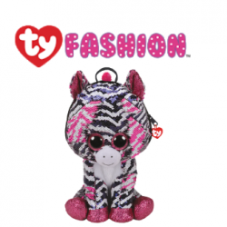 Ty Fashion (Malaysia Official) Sequins Backpack (Large) Zoey The Zebra Accessories Backpacks