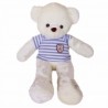 Maylee Big Plush Teddy Bear with Shirt Blue (M) 60cm