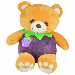 Maylee Cute Fruit Bear 30cm Purple (Grape)
