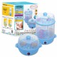 Autumnz 2-in-1 Electric Steriliser & Food Steamer (Blue)