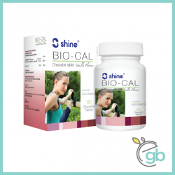 Shine Bio-Cal Natural Seaweed Calcium Chewable Tablet (Vanilla Flavour)