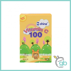 Shine Vitamin C-100 Chewable Tablet (Orange Flavour)