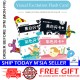 Little B House Newborn Visual Training Black And White Early Education Color Vision Card - BT214