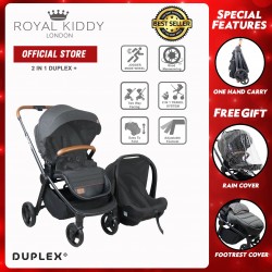 Royal Kiddy London 2 in 1 Duplex Plus (Grey)