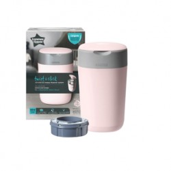 Tommee Tippee Twist and Click Sangenic Bin (Pink)