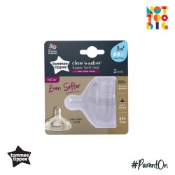Tommee Tippee CTN Soft Teat Medium (Pack of 2)