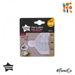 Tommee Tippee CTN Soft Teat Fast (Pack of 2)