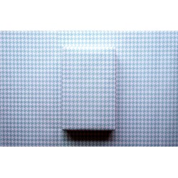 a piece(s) of paper - Reusable Wrapping Paper (Houndstooth in Valentine)