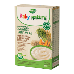 Baby Natura Organic Brown Rice Porridge (Pumpkin and Morning Glory)