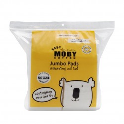 Baby Moby Jumbo Cotton Pads - 3"x4"130grams (90pcs)