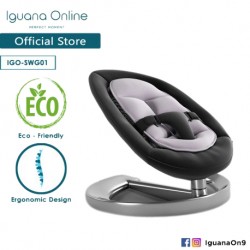 Iguana Online Rocking Swinging Luxury Baby Rocking Chair Swing Chair for Newborn until Kids SWG01