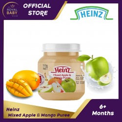 Heinz Mixed Apple & Mango Puree 6m+ (110g)