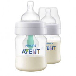 Philips Avent Anti-Colic Bottle 4oz/125ml (Twin Pack) (with Airfree Vent)