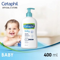 Cetaphil Baby Wash & Shampoo for Hair & Body 400ml