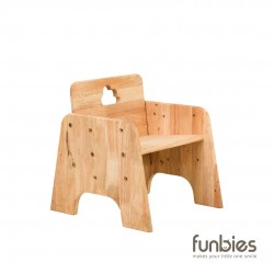 Funbies Cloud 9 Wooden Stool Chair