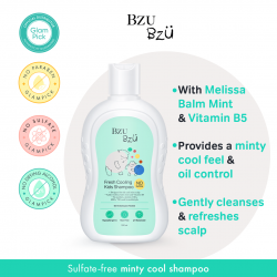 Bzu Bzu Fresh Cooling Kids Shampoo 200ml