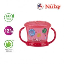 Nuby Pinpoint Snack Keeper (1pc) - Red
