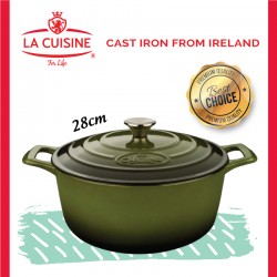 La Cuisine PRO Round Deep Casserole 28cm
