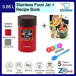 ZOJIRUSHI SW-E/SW-F Stainless Steel Food Jar Instruction Manual