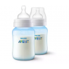 Philips Avent Anti-colic Bottle 9oz/260ml (Twin Pack) - White