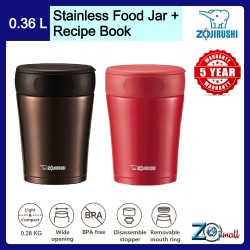 Zojirushi 0.36L S/S Food Jar - SW-GCE-36