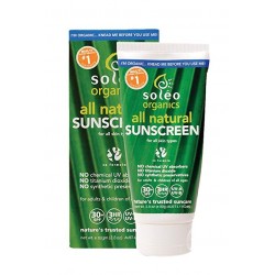 Health Tech Natural Organic Soleo Sunscreen 80g