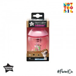 Tommee Tippee CTN PP with Super Soft Teat Tinted Bottle 260ml/9oz - Pink (Unicorn)