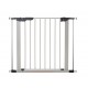 Baby Dan Premier True Pressure Fit Safety Gate Silver with 2 Extensions (73.5 - 93.3cm)