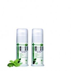 Dentiste Premium and Natural White Toothpaste with Pump Dispenser (60g x 2 Bottles)