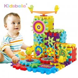 81pcs 3D Puzzle Building Kits Plastic Electric Gears Bricks (VIP Branded)