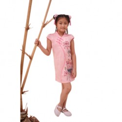 Kiwi Kiwi CNY Modern Cheongsam/Qipao with Lotus Printing for Babies