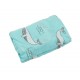 Akarana Baby Newborn Baby Bamboo Muslin Swaddle Soft Blanket (Dolphin)