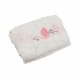 Akarana Baby Newborn Baby Bamboo Muslin Swaddle Soft Blanket (Pink Flamingo)