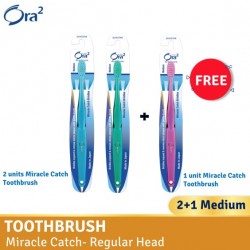 Ora2 me Miracle Catch Toothbrush - Medium (Buy 2 Free 1)