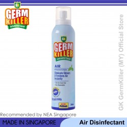 GK Air™ (300ml) Disinfectant Deodoriser Air Refresher 300ml (Benzalkonium Chloride)