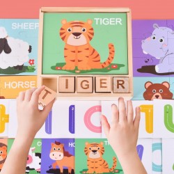 Children English Learning Wooden Jigsaw Puzzle Words (VIP Branded)
