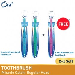 Ora2 me Miracle Catch Toothbrush - Soft (Buy 2 Free 1)