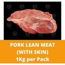 CN Frozen Pork Lean Meat (With Skin) (Sold Per Kg) CN Frozen Frozen Meat Non Halal Pork Fillet