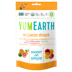 Yum Earth Organic Vitamin C Drops (Citrus Grove)