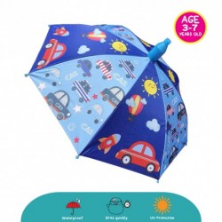 Cheekaaboo Toddler UV Protective Car Umbrella (Blue)