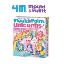 4M Mould and Paint (Glitter Unicorns)