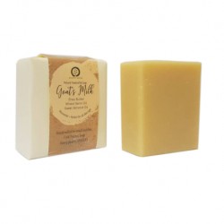 August Moon Hand Made Goatmilk Soap w Shea Butter 100g (Unscented)