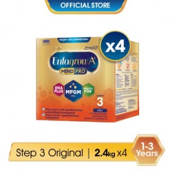 Enfagrow A+ Step 3 Original (MindPro) 2.4kg x 4 Packs