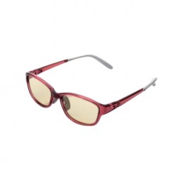 Elecom Anti Blue Light Glasses for Kid - Wine (L)