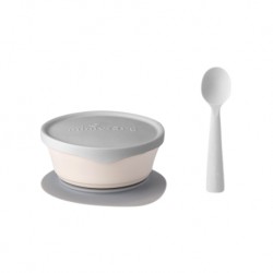 Miniware First Bite Set (PLA Series) - Grey